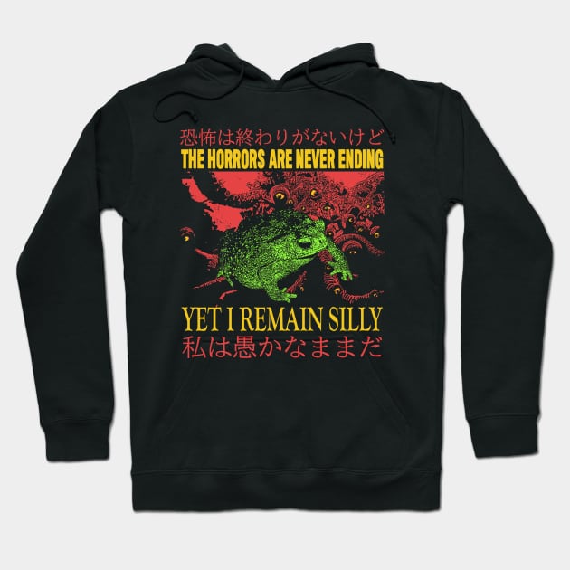 The horrors are Never Ending Frog Hoodie by giovanniiiii